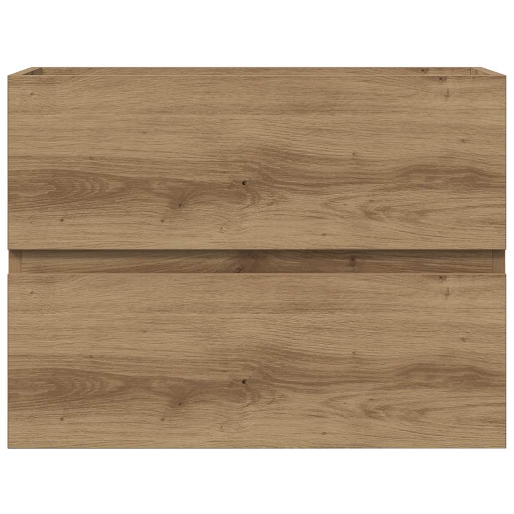 vidaXL Bathroom Cabinet Artisan Oak 60x38.5x45 cm Engineered Wood 4