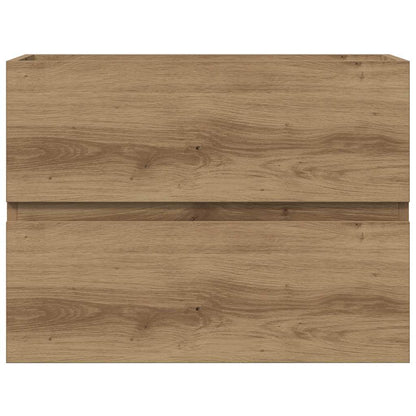 vidaXL Bathroom Cabinet Artisan Oak 60x38.5x45 cm Engineered Wood 4