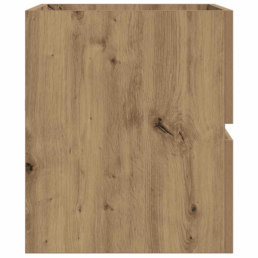 vidaXL Sink Cabinet Artisian Oak 90x38.5x45 cm Engineered Wood 6