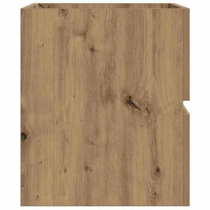 vidaXL Sink Cabinet Artisian Oak 90x38.5x45 cm Engineered Wood 6