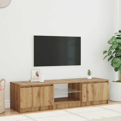 vidaXL TV Cabinet with LED Lights