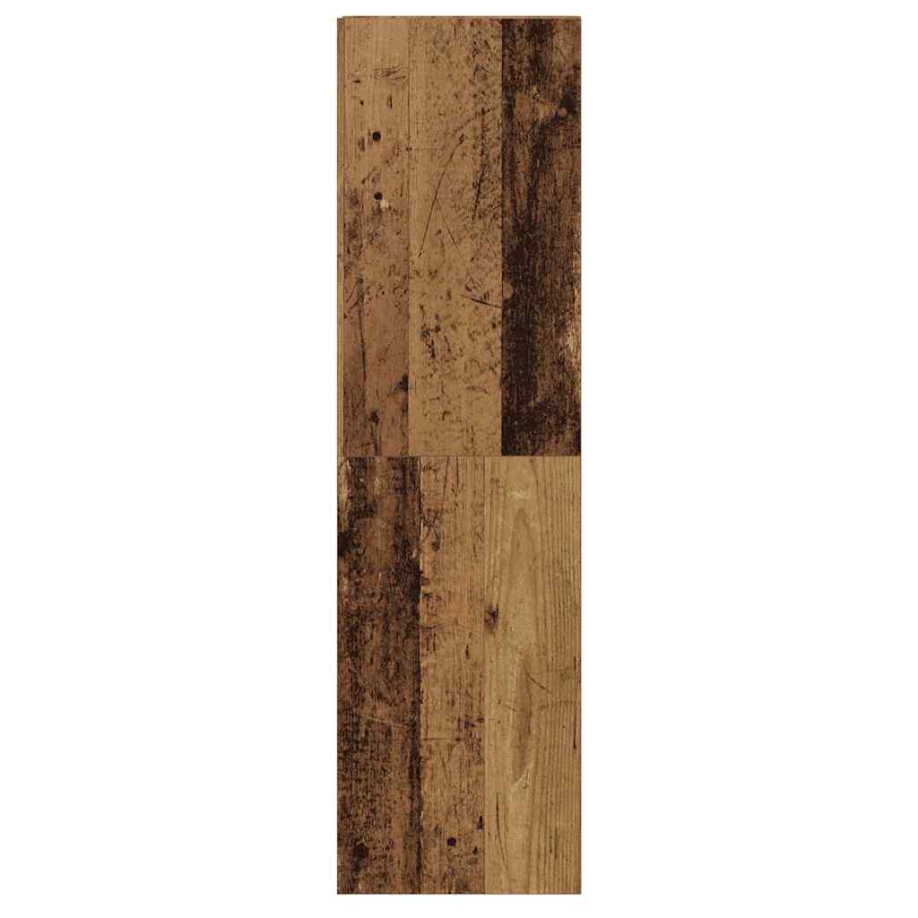 vidaXL TV Cabinet Old Wood 30.5x30x110 cm Engineered Wood 4