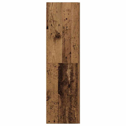 vidaXL TV Cabinet Old Wood 30.5x30x110 cm Engineered Wood 5