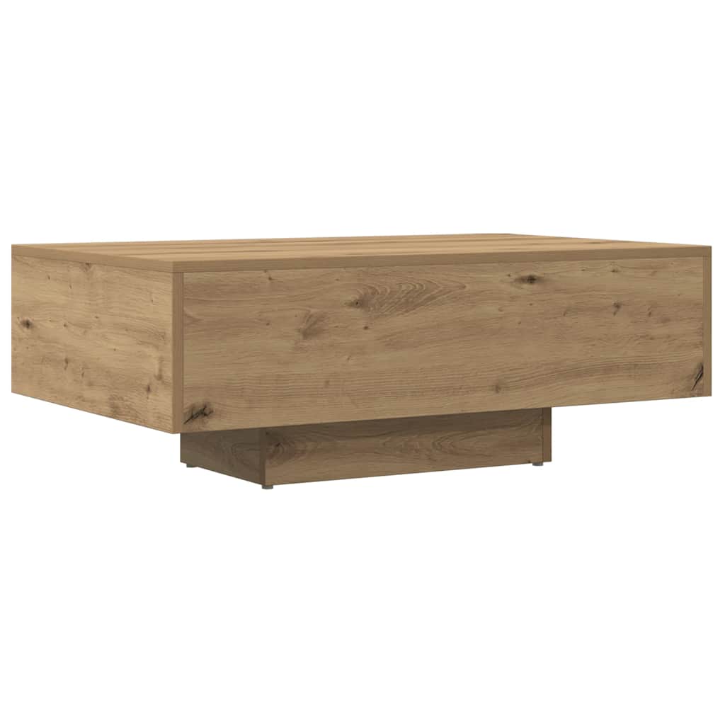 vidaXL Coffee Table Artisan Oak 85x55x31 cm Engineered Wood 2