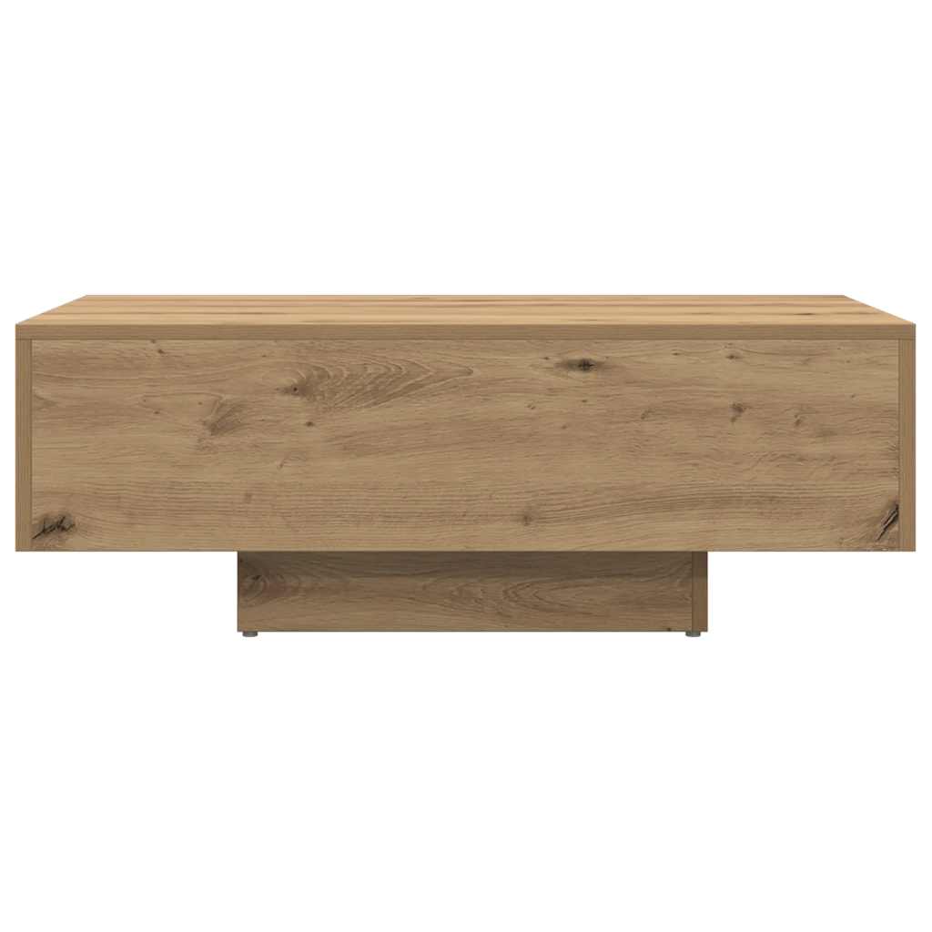 vidaXL Coffee Table Artisan Oak 85x55x31 cm Engineered Wood 4