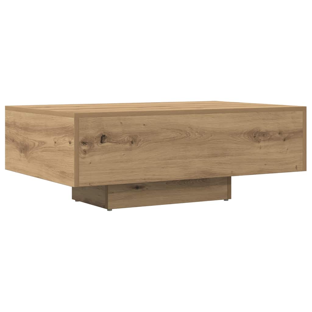 vidaXL Coffee Table Artisan Oak 85x55x31 cm Engineered Wood 6