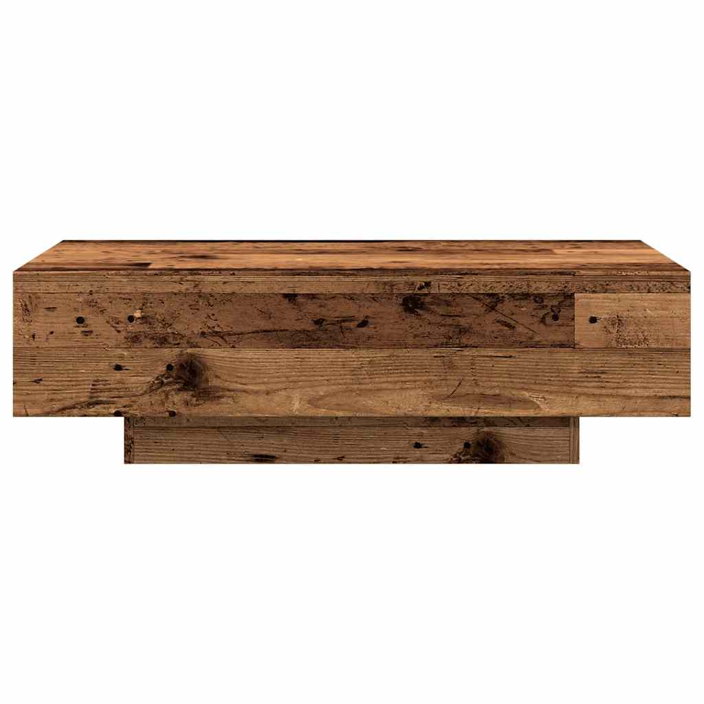 vidaXL Coffee Table Old Wood 100x49.5x31 cm Engineered Wood 5