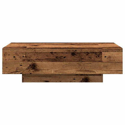 vidaXL Coffee Table Old Wood 100x49.5x31 cm Engineered Wood 5