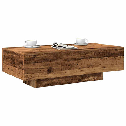 vidaXL Coffee Table Old Wood 100x49.5x31 cm Engineered Wood 1