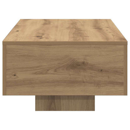 vidaXL Coffee Table Artisan Oak 100x49.5x31 cm Engineered Wood 5