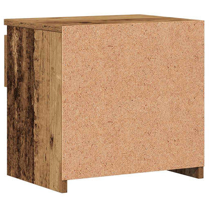 vidaXL Bedside Cabinets 2 pcs Old Wood 40x30x39 cm Engineered Wood 5