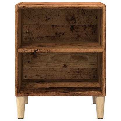 vidaXL Bedside Cabinets 2 pcs Old Wood 40x30x50 cm Engineered Wood 4