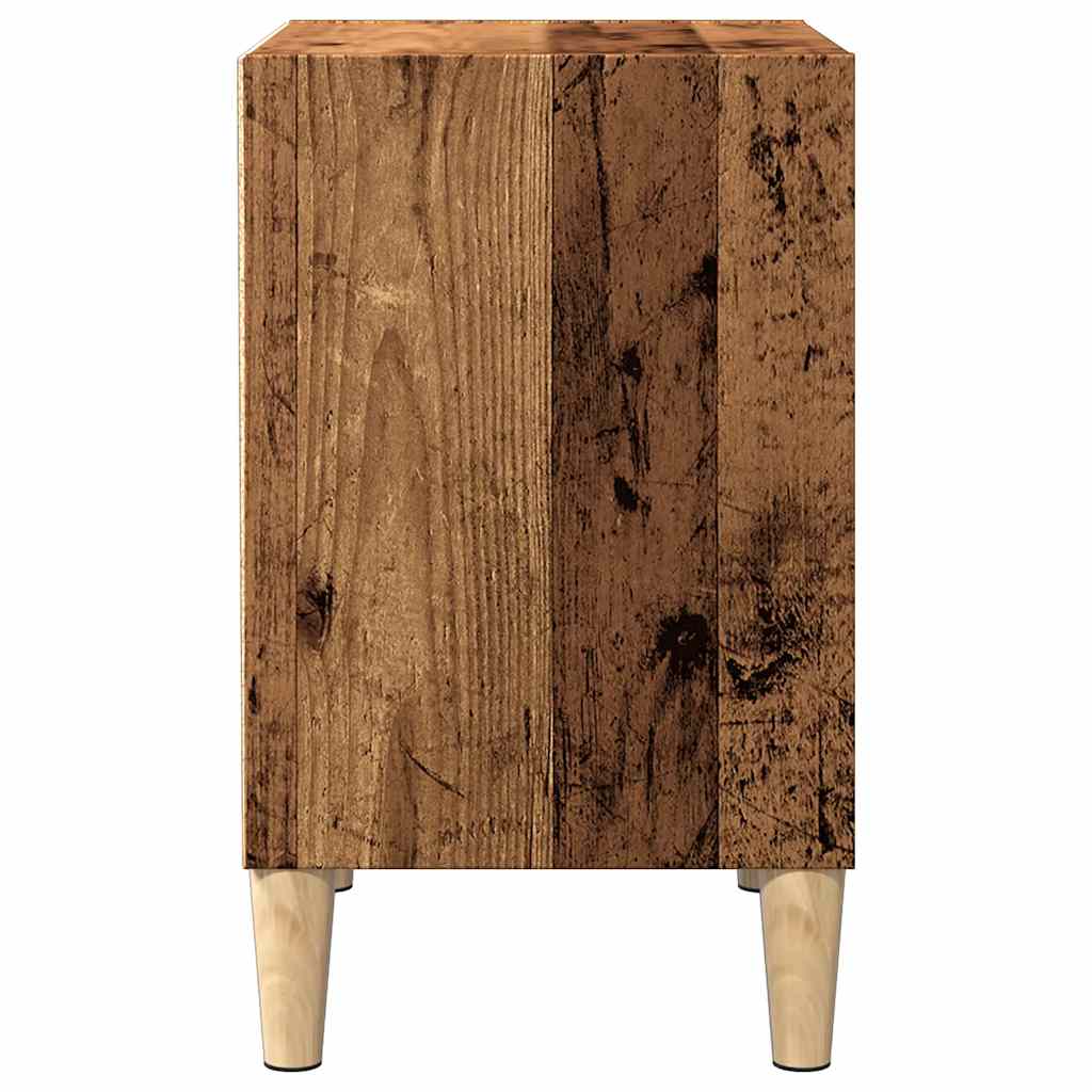 vidaXL Bedside Cabinets 2 pcs Old Wood 40x30x50 cm Engineered Wood 6