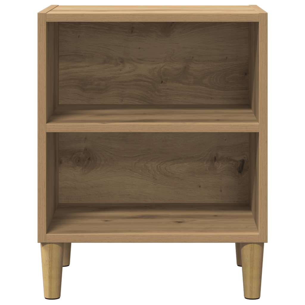 vidaXL Bedside Cabinets 2 pcs Artisan Oak 40x30x50 cm Engineered Wood 4