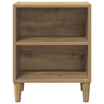 vidaXL Bedside Cabinets 2 pcs Artisan Oak 40x30x50 cm Engineered Wood 4