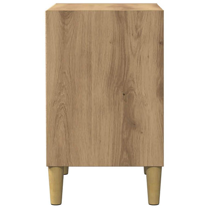 vidaXL Bedside Cabinets 2 pcs Artisan Oak 40x30x50 cm Engineered Wood 6