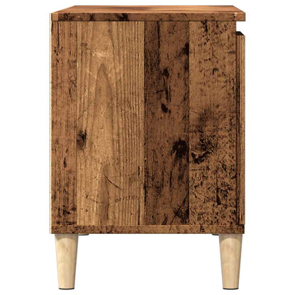 vidaXL TV Cabinet Old Wood 102x35x50 cm Engineered Wood 5