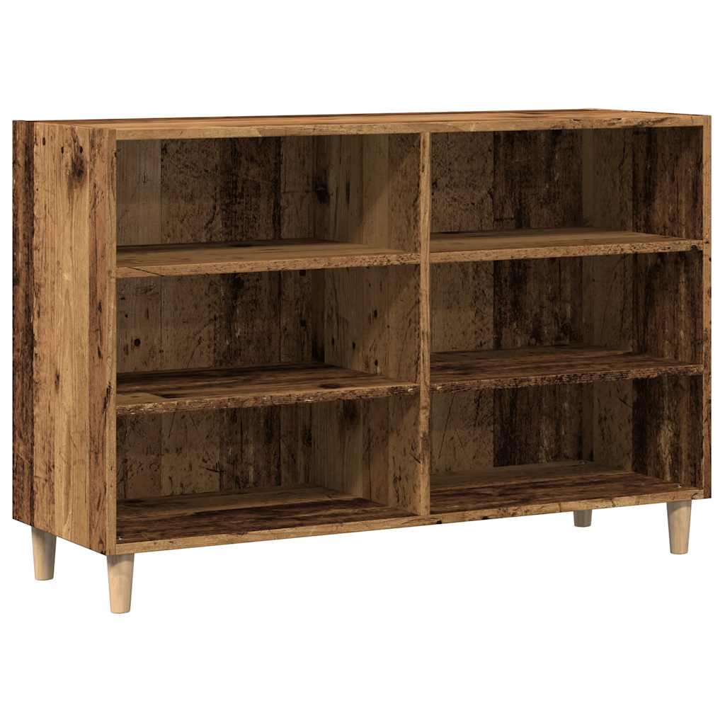 vidaXL Sideboard Old Wood 103.5x35x70 cm Engineered Wood 2