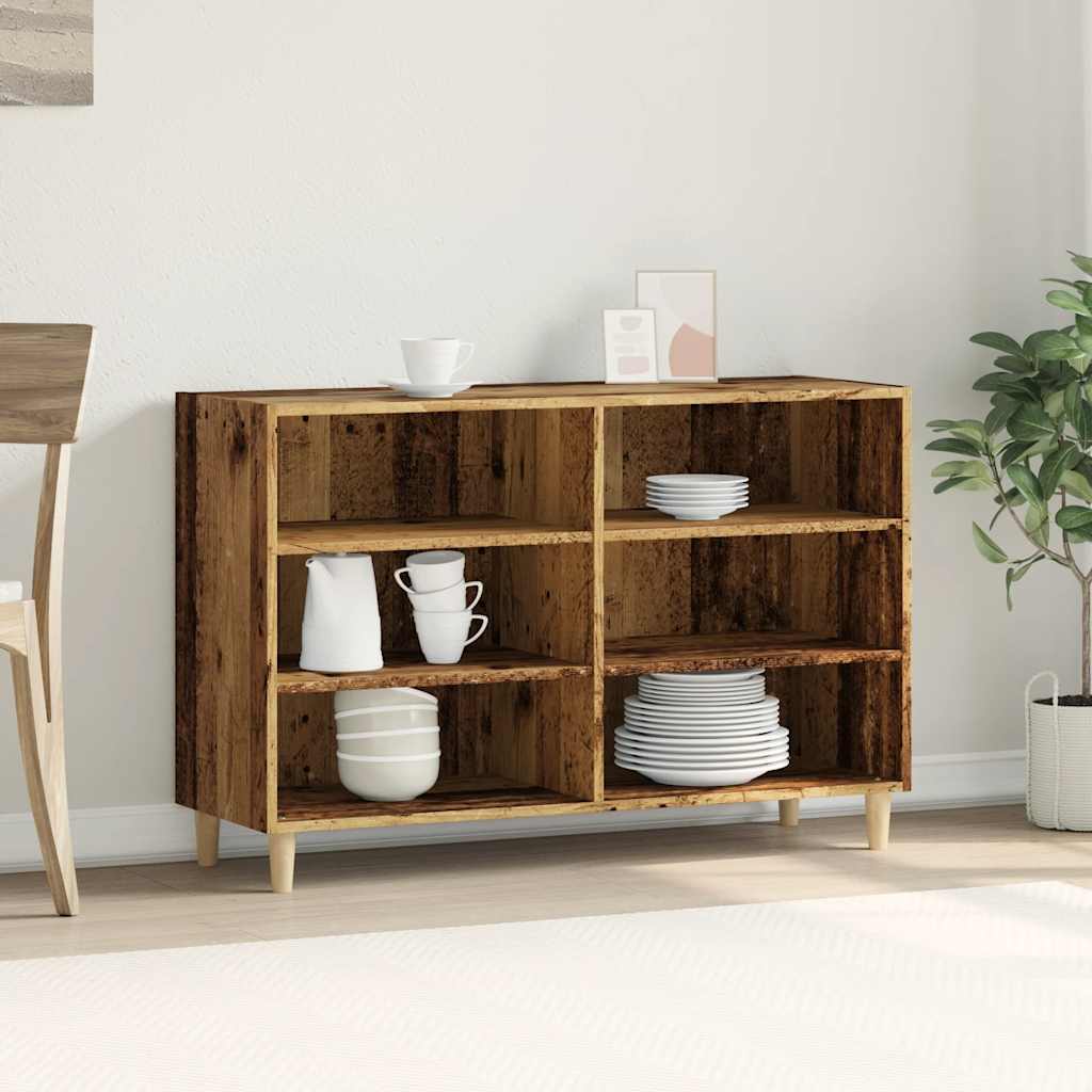 vidaXL Sideboard Old Wood 103.5x35x70 cm Engineered Wood 3