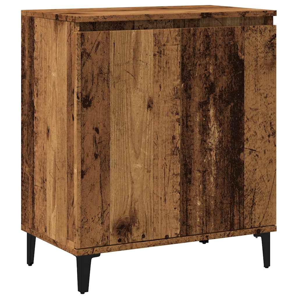 Sideboard 60x35x70 cm Engineered Wood Old wood