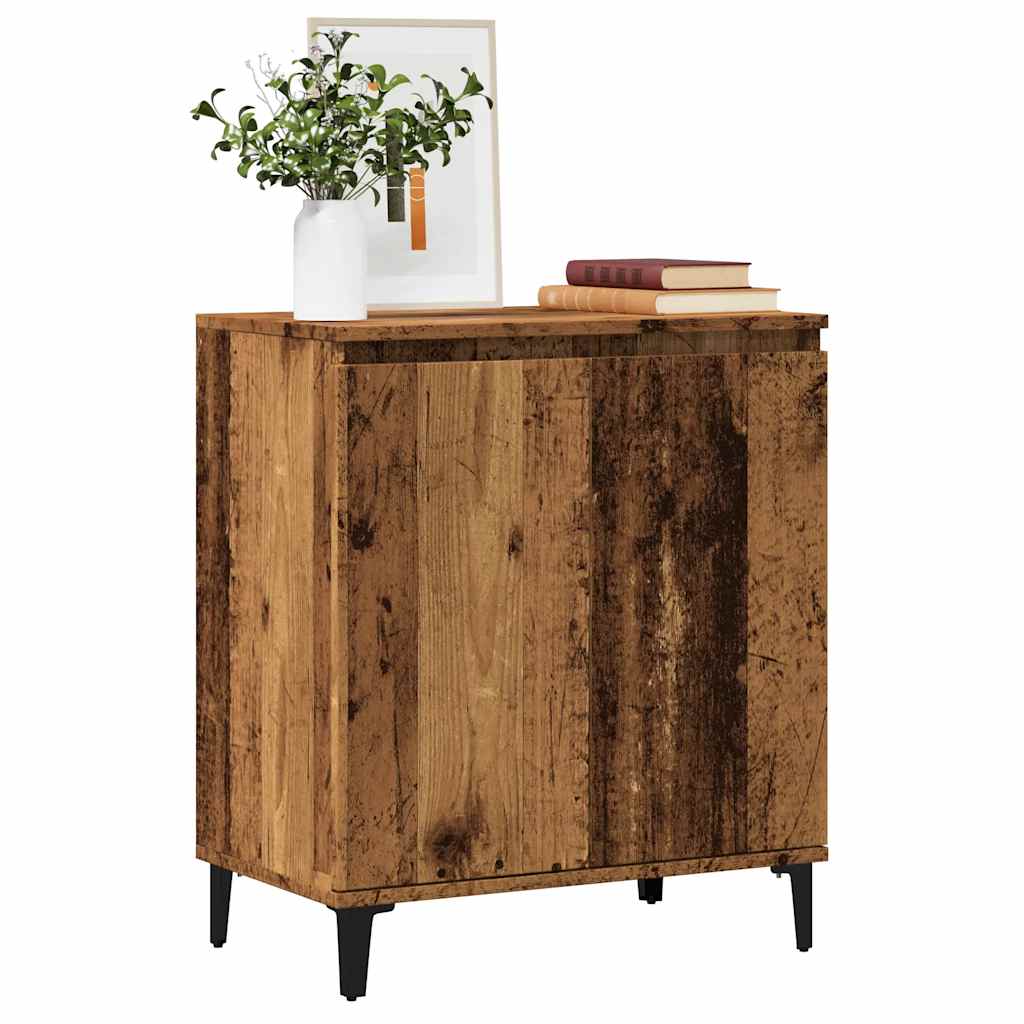 Sideboard 60x35x70 cm Engineered Wood Old wood