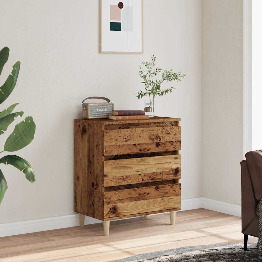 vidaXL Sideboard Old Wood 60x35x70 cm Engineered Wood 3