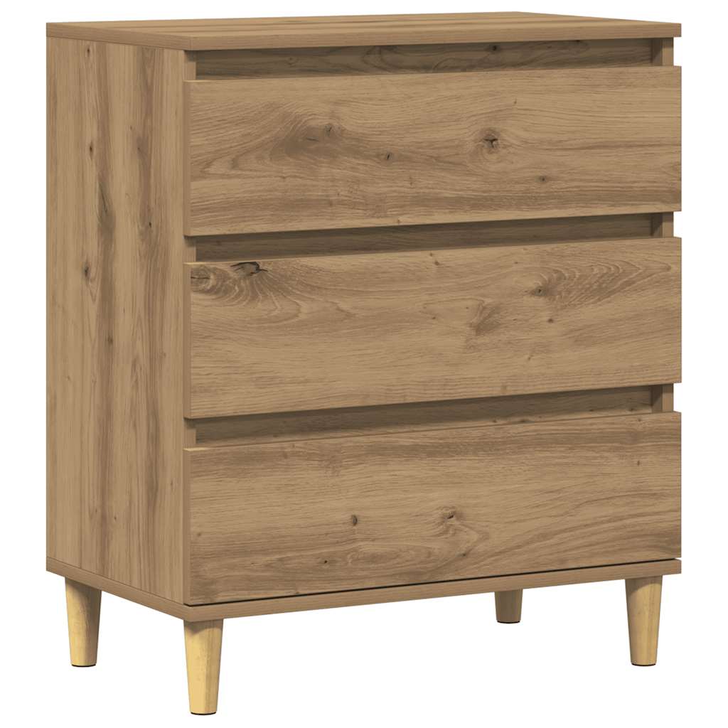 vidaXL Sideboard Artisan Oak 60x35x70 cm Engineered Wood 2