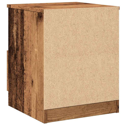 vidaXL Bedside Cabinets 2 pcs Old Wood 40x40x50 cm Engineered Wood 6