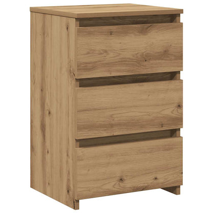 vidaXL Bedside Cabinet Artisan Oak 40x35x62,5 cm Engineered Wood 2