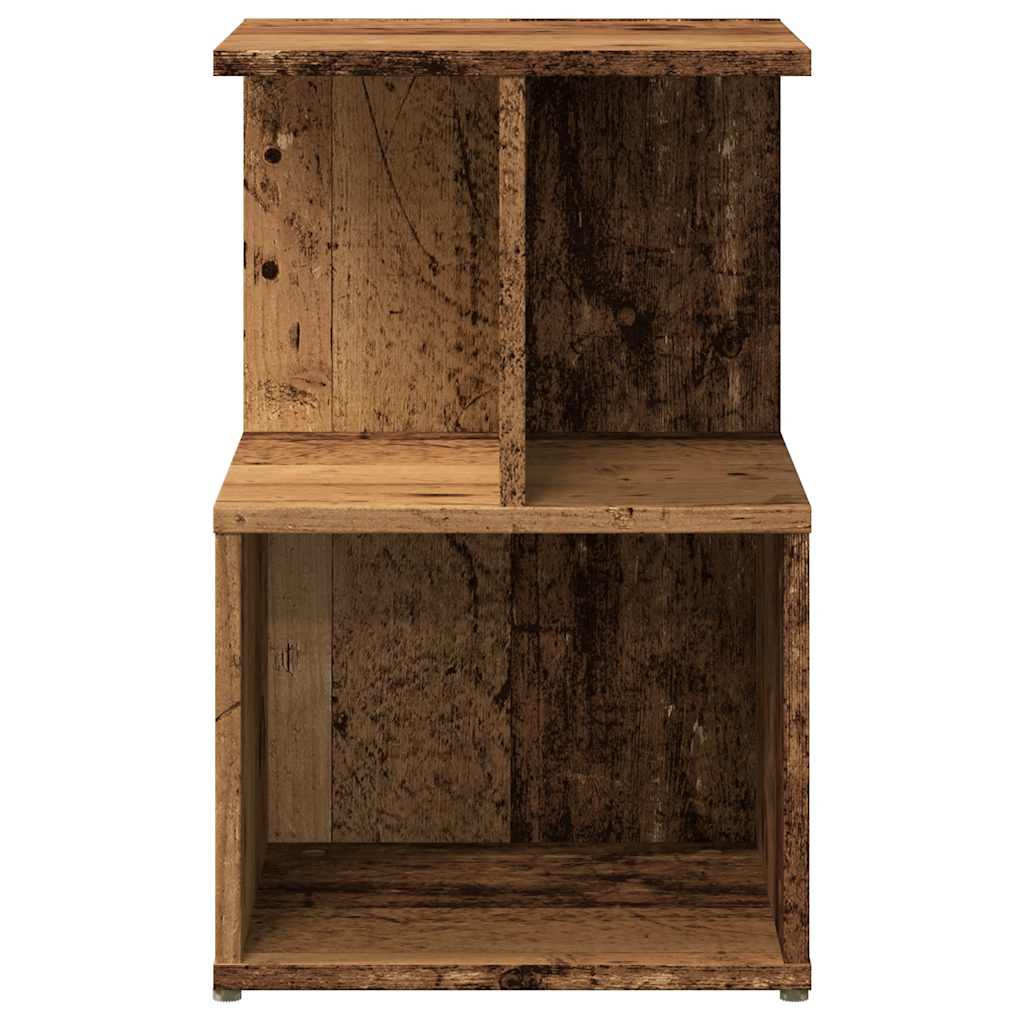 vidaXL Bedside Cabinets 2 pcs Old Wood 35x35x55 cm Engineered Wood 5