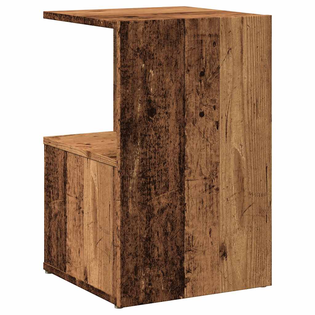 vidaXL Bedside Cabinets 2 pcs Old Wood 35x35x55 cm Engineered Wood 6