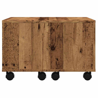 vidaXL Coffee Table Old Wood 60x60x38 cm Engineered Wood 5