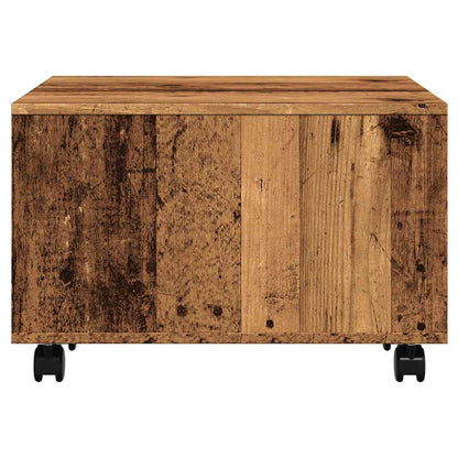 vidaXL Coffee Table Old Wood 60x60x38 cm Engineered Wood 6