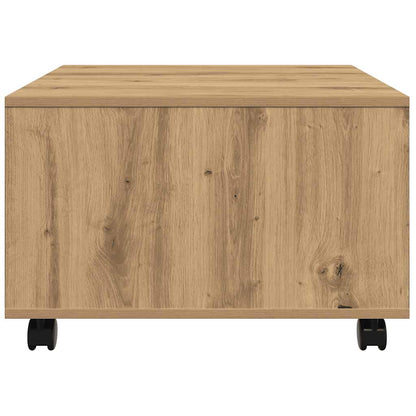 vidaXL Coffee Table Artisan Oak 60x60x38 cm Engineered Wood 6