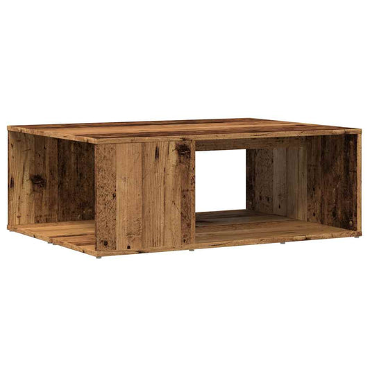 vidaXL Coffee Table Old Wood 90x67x33 cm Engineered Wood 2