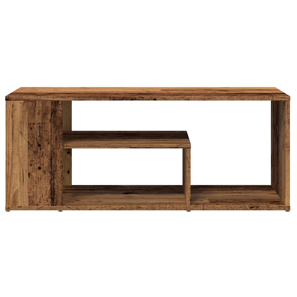 vidaXL Coffee Table Old Wood 100x50x40 cm Engineered Wood 4
