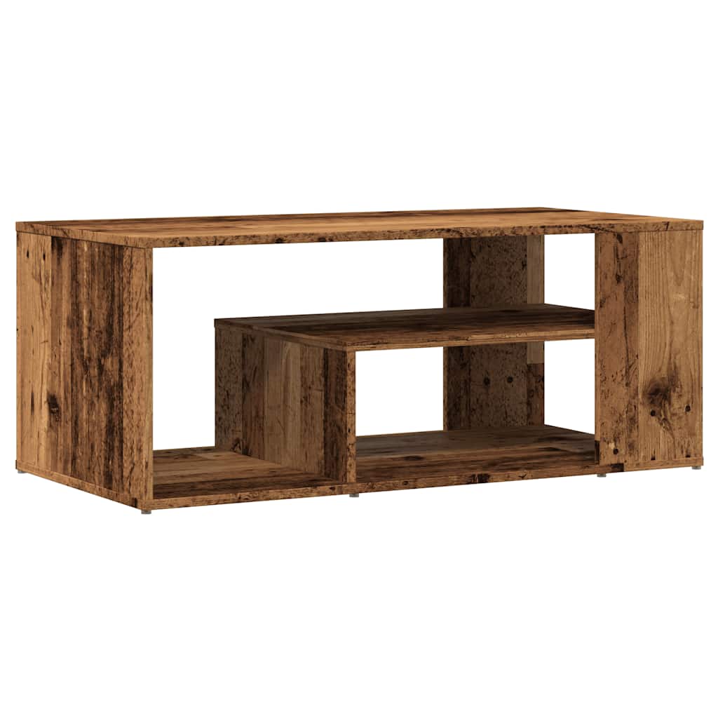 vidaXL Coffee Table Old Wood 100x50x40 cm Engineered Wood 6