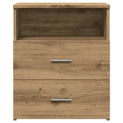 vidaXL Bedside Cabinet Artisan Oak 50x32x60cm Engineered Wood 5