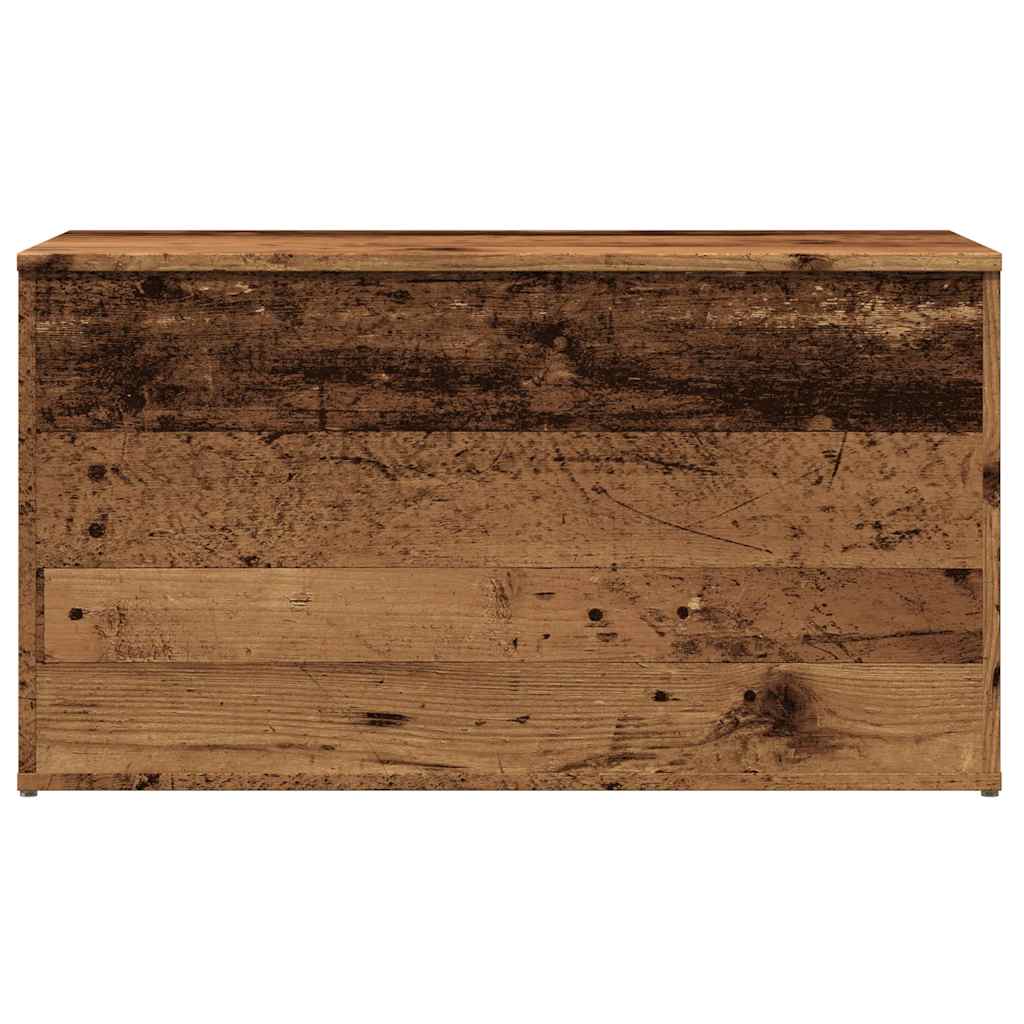 vidaXL Storage Chest Old Wood 84x42x46 cm Engineered Wood 4