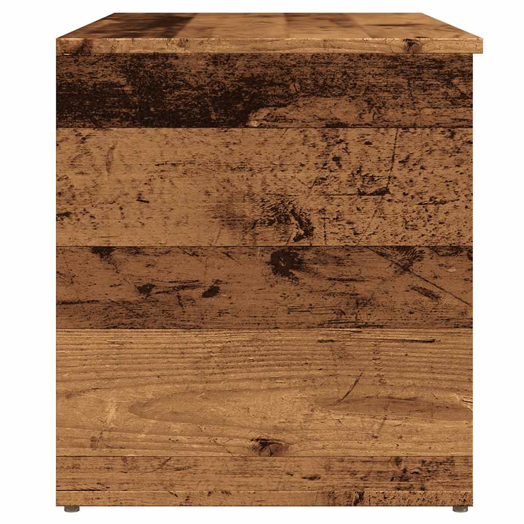 vidaXL Storage Chest Old Wood 84x42x46 cm Engineered Wood 5