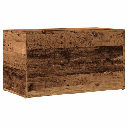 vidaXL Storage Chest Old Wood 84x42x46 cm Engineered Wood 6