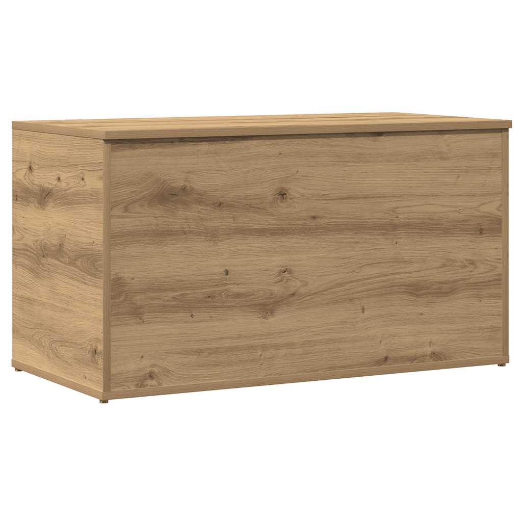 vidaXL Storage Chest Artisan Oak 84x42x46 cm Engineered Wood 2