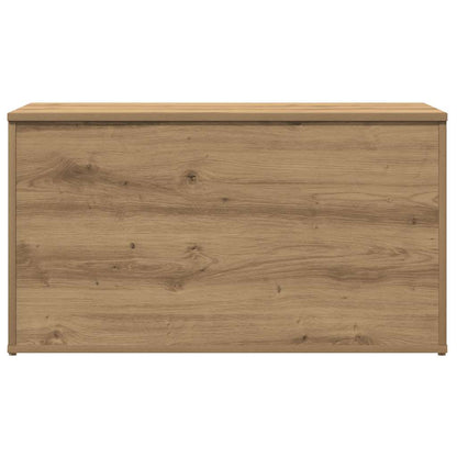vidaXL Storage Chest Artisan Oak 84x42x46 cm Engineered Wood 4
