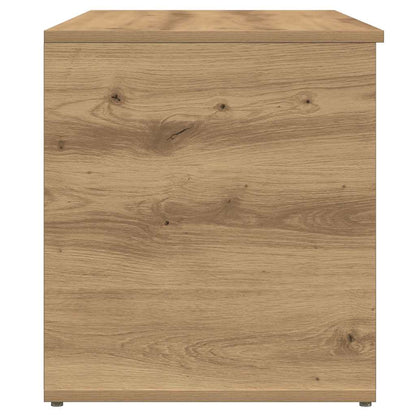 vidaXL Storage Chest Artisan Oak 84x42x46 cm Engineered Wood 5