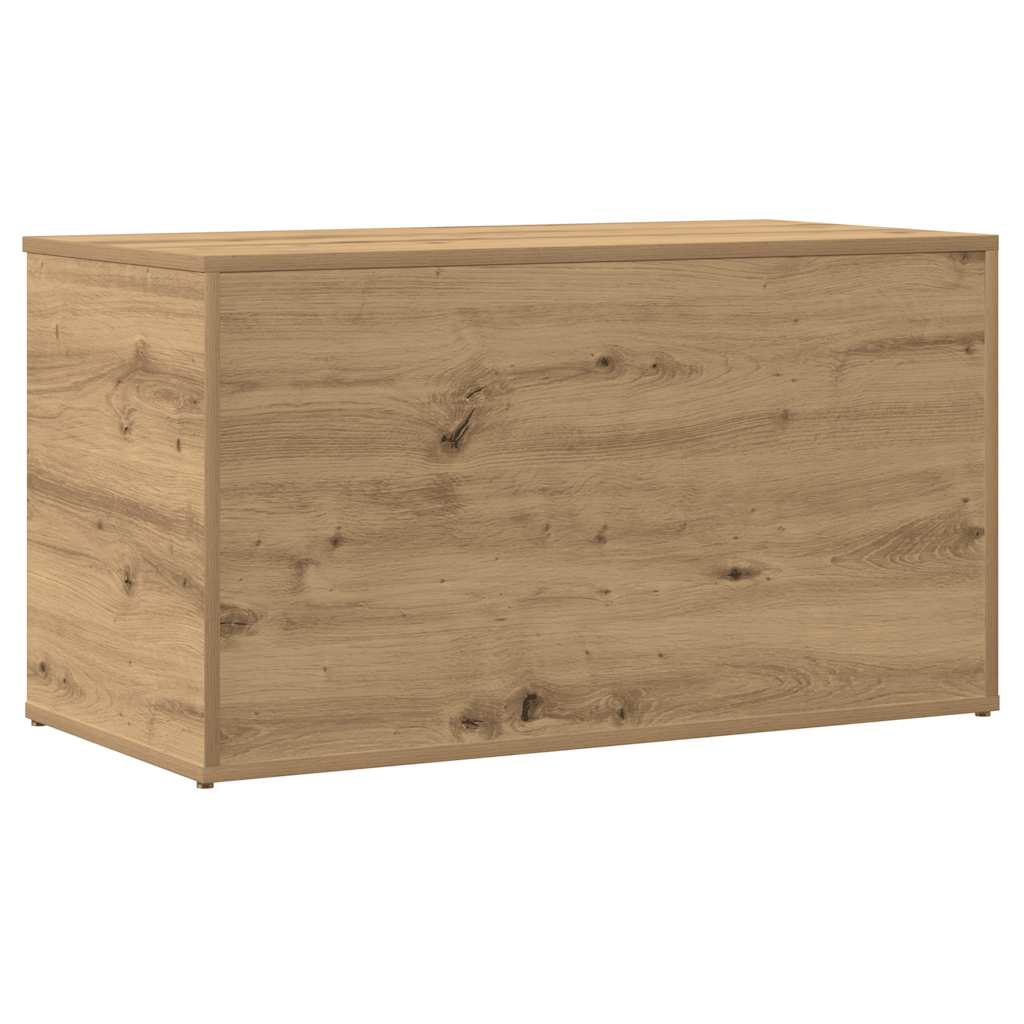 vidaXL Storage Chest Artisan Oak 84x42x46 cm Engineered Wood 6