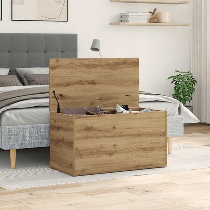 vidaXL Storage Chest Artisan Oak 84x42x46 cm Engineered Wood 1