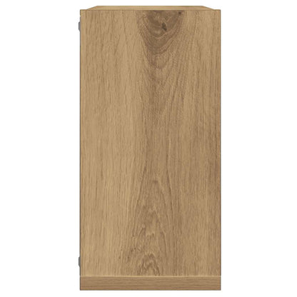 vidaXL Wall Cube Shelves 6 pcs Artisan Oak 30x15x30 cm Engineered Wood 6