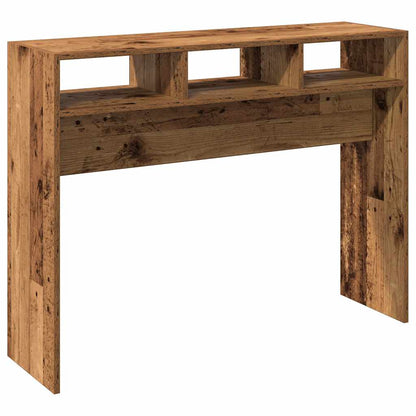 vidaXL Console Table Old Wood 105x30x80 cm Engineered Wood 2