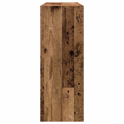 vidaXL Console Table Old Wood 105x30x80 cm Engineered Wood 6