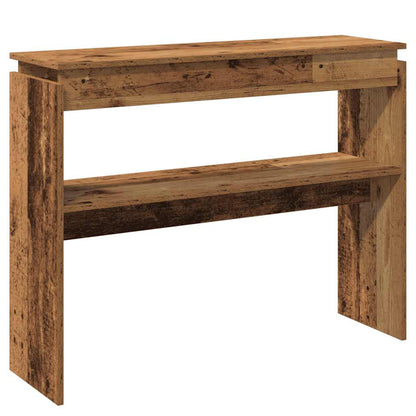 vidaXL Console Table Old Wood 102x30x80 cm Engineered Wood 2